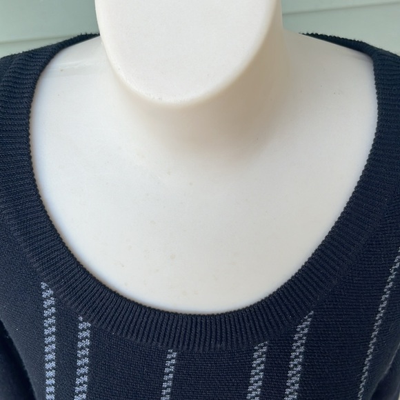 Like new Cloud Chaser black with grey sweater dress - Picture 2 of 16